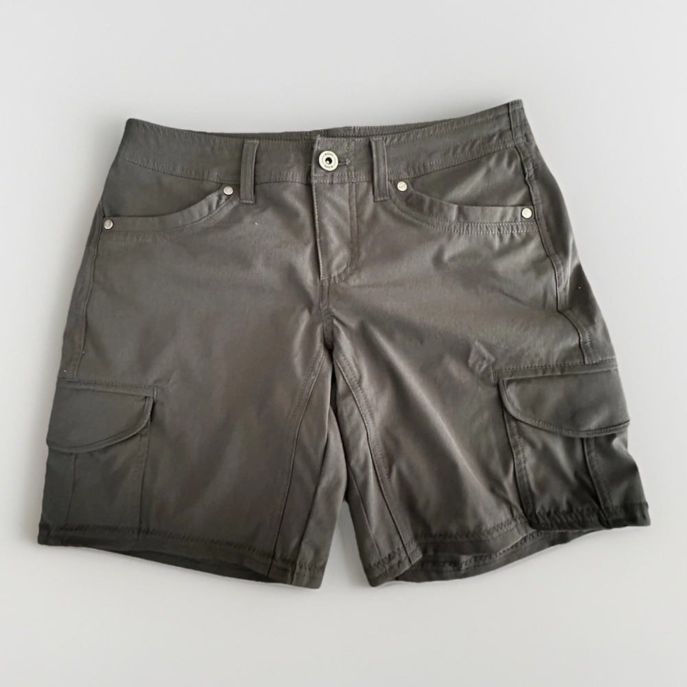 KUHL Women's Black Hiking Shorts Outdoor Camping Trail Utility Active Size 2‎